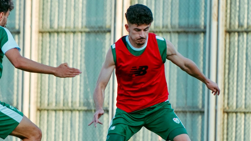 Emirhan Başyiğit ilk antrenmana çıktı