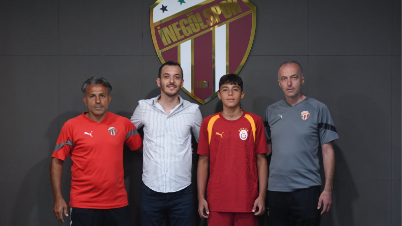İnegölsporlu genç futbolcu Galatasaray’a transfer oldu