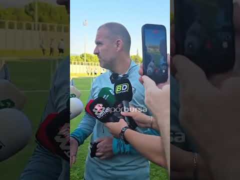 Mustafa Er: İlk üç haftaya baktığımızda, ligin en iyi futbol oynayan takımıyız! #bursaspor