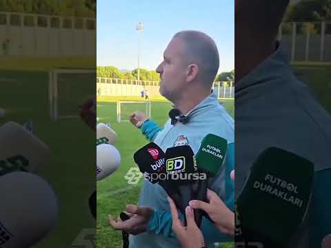 Mustafa Er: Hatalarımızın farkındayız, bu hafta telafi edeceğiz! #bursaspor