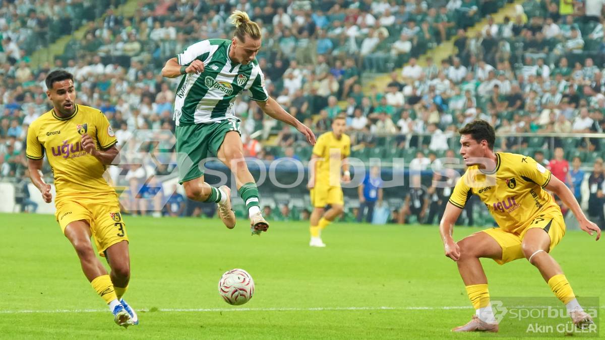 BURSASPOR - İSTANBULSPOR MAÇI FOTOĞRAFLARI