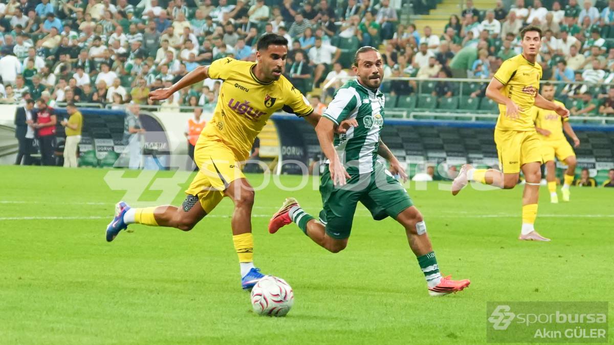 BURSASPOR - İSTANBULSPOR MAÇI FOTOĞRAFLARI