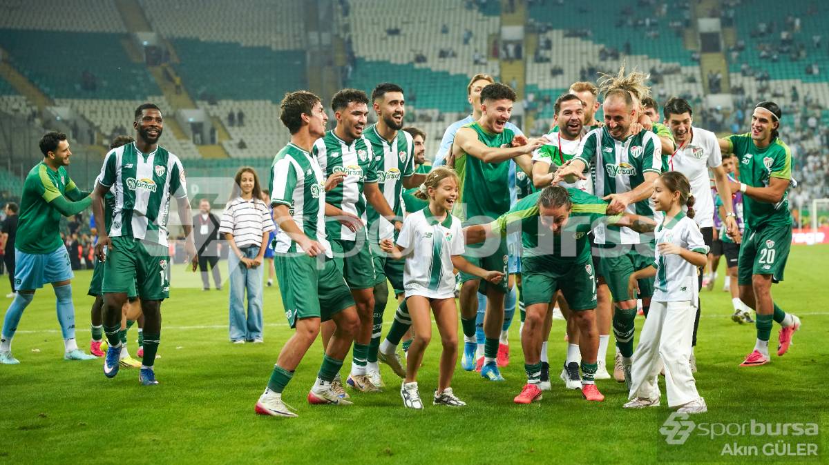 BURSASPOR - İSTANBULSPOR MAÇI FOTOĞRAFLARI