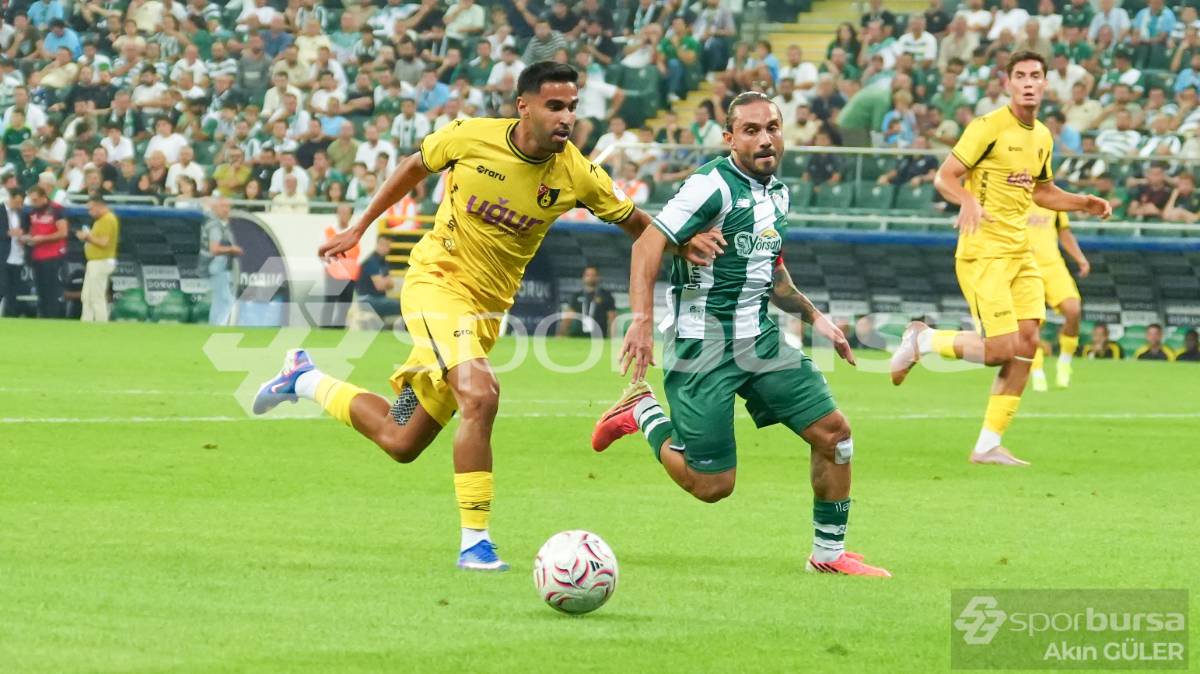 BURSASPOR - İSTANBULSPOR MAÇI FOTOĞRAFLARI