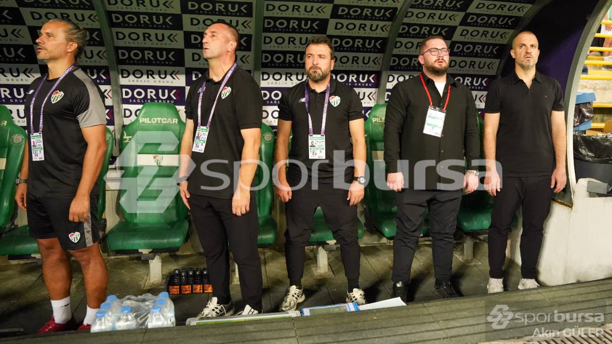 BURSASPOR - İSTANBULSPOR MAÇI FOTOĞRAFLARI
