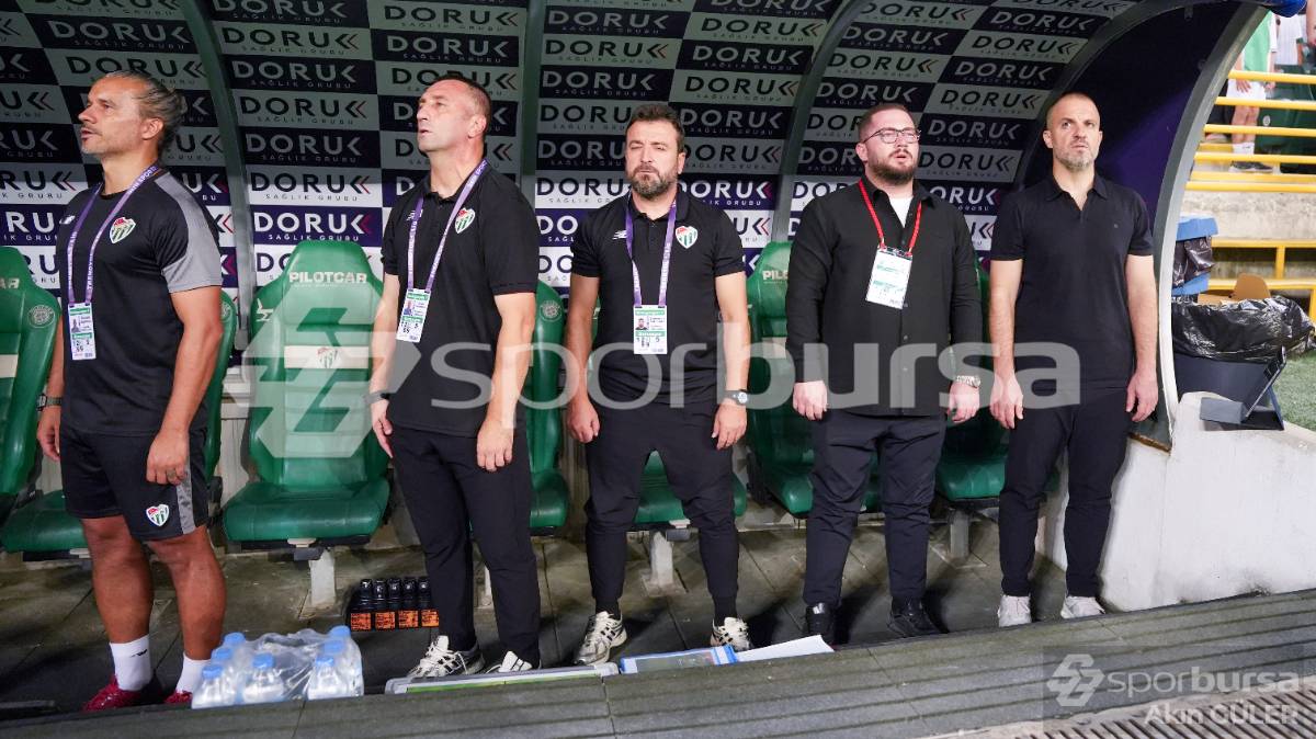 BURSASPOR - İSTANBULSPOR MAÇI FOTOĞRAFLARI