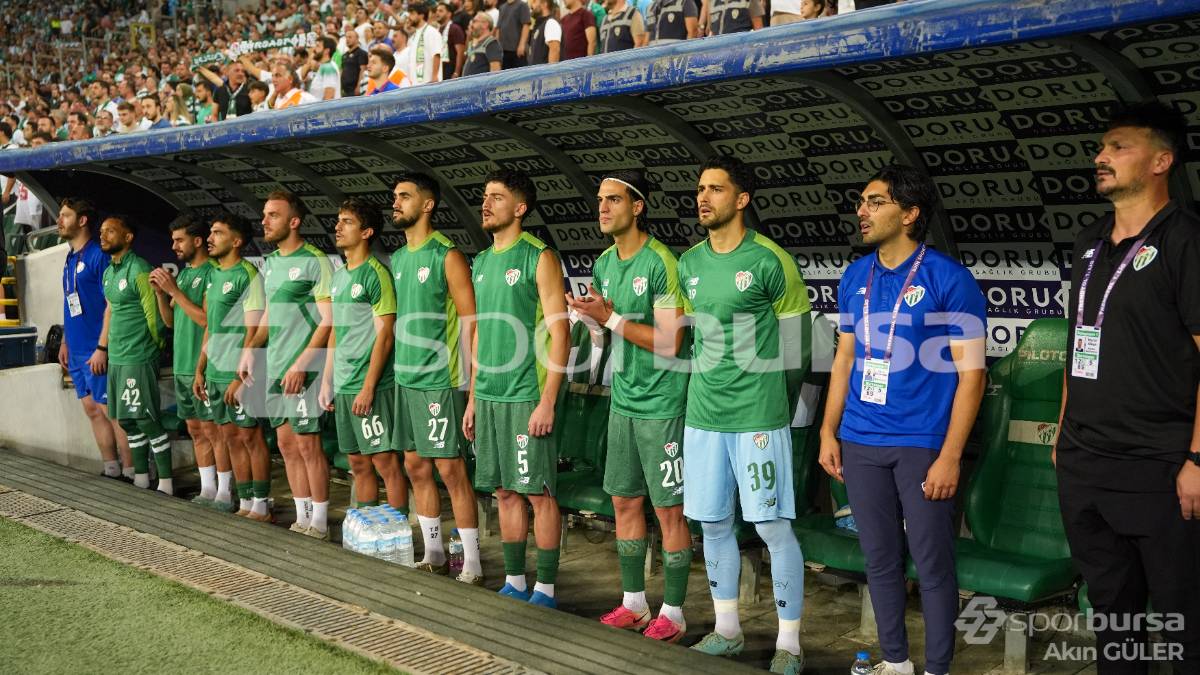 BURSASPOR - İSTANBULSPOR MAÇI FOTOĞRAFLARI