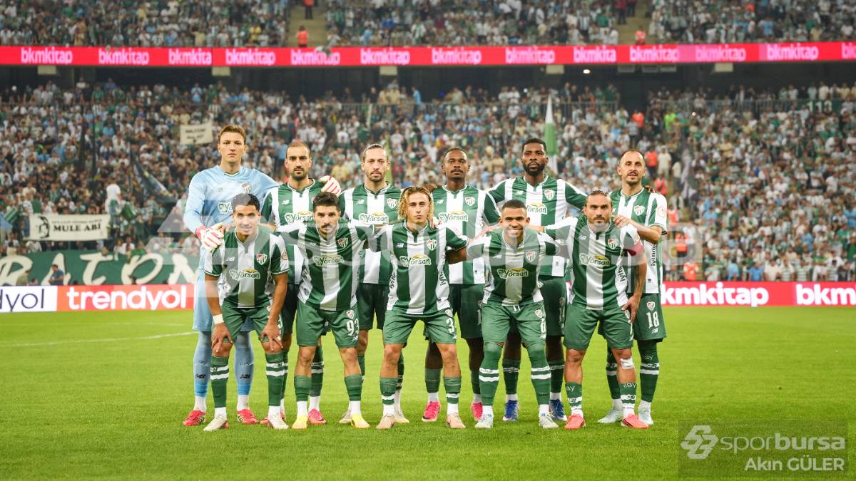 BURSASPOR - İSTANBULSPOR MAÇI FOTOĞRAFLARI