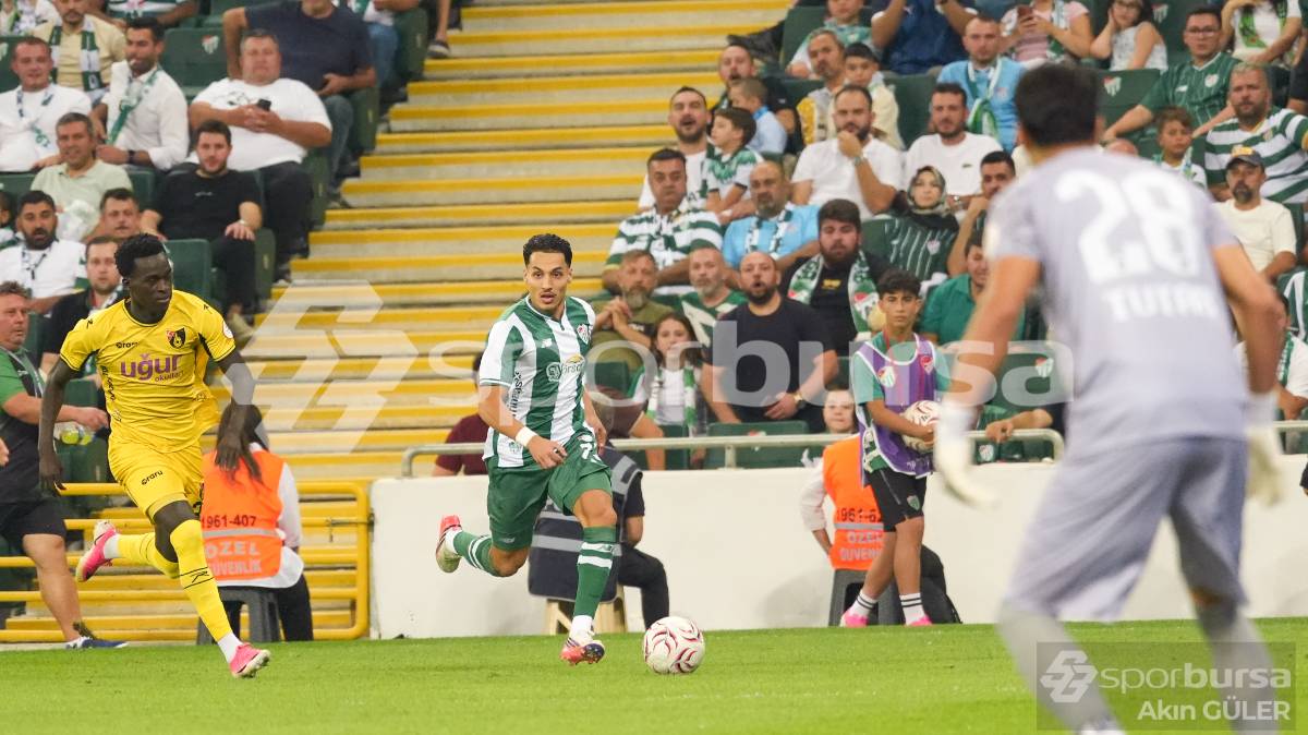 BURSASPOR - İSTANBULSPOR MAÇI FOTOĞRAFLARI