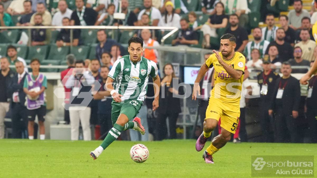 BURSASPOR - İSTANBULSPOR MAÇI FOTOĞRAFLARI