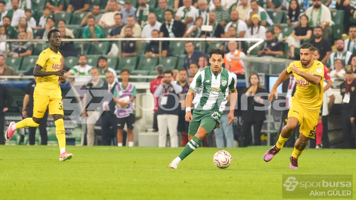 BURSASPOR - İSTANBULSPOR MAÇI FOTOĞRAFLARI