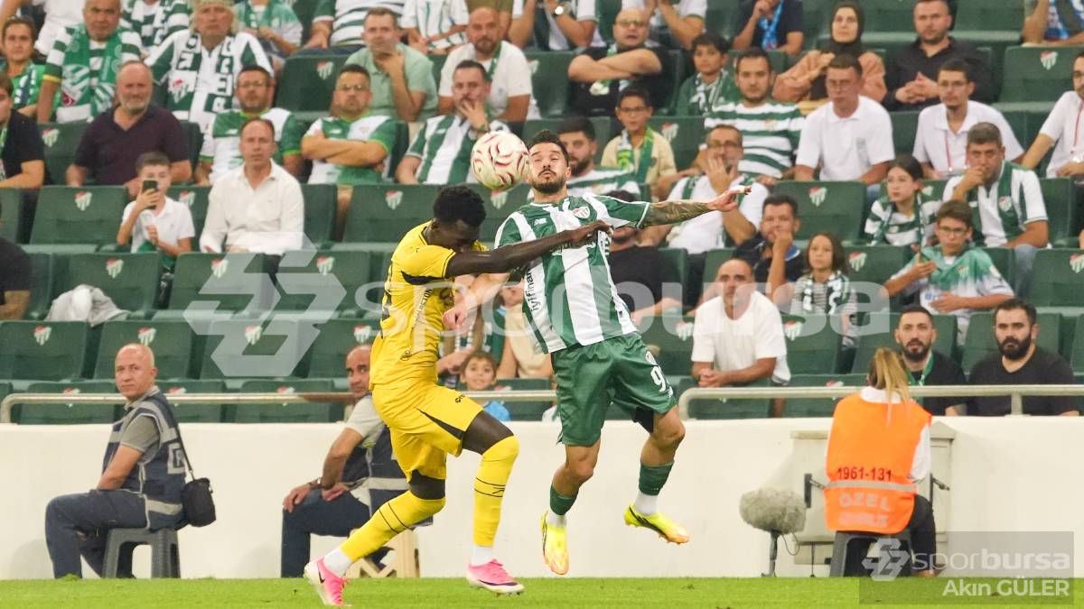 BURSASPOR - İSTANBULSPOR MAÇI FOTOĞRAFLARI