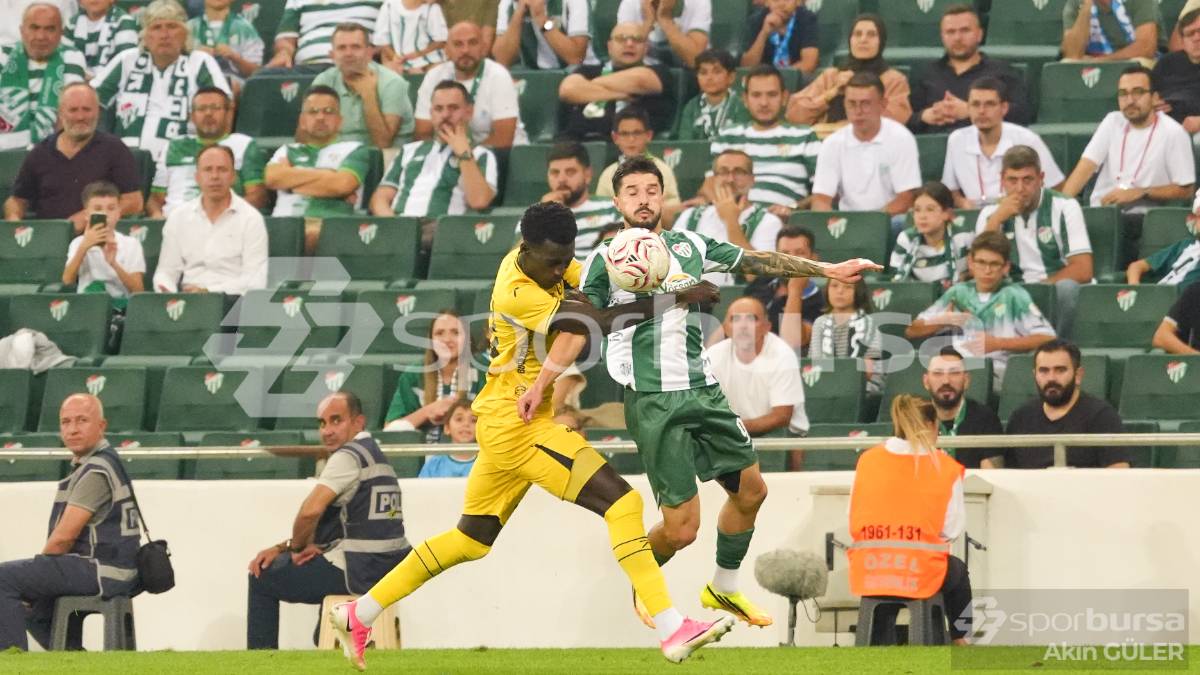 BURSASPOR - İSTANBULSPOR MAÇI FOTOĞRAFLARI