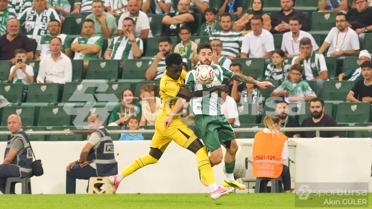 BURSASPOR - İSTANBULSPOR MAÇI FOTOĞRAFLARI