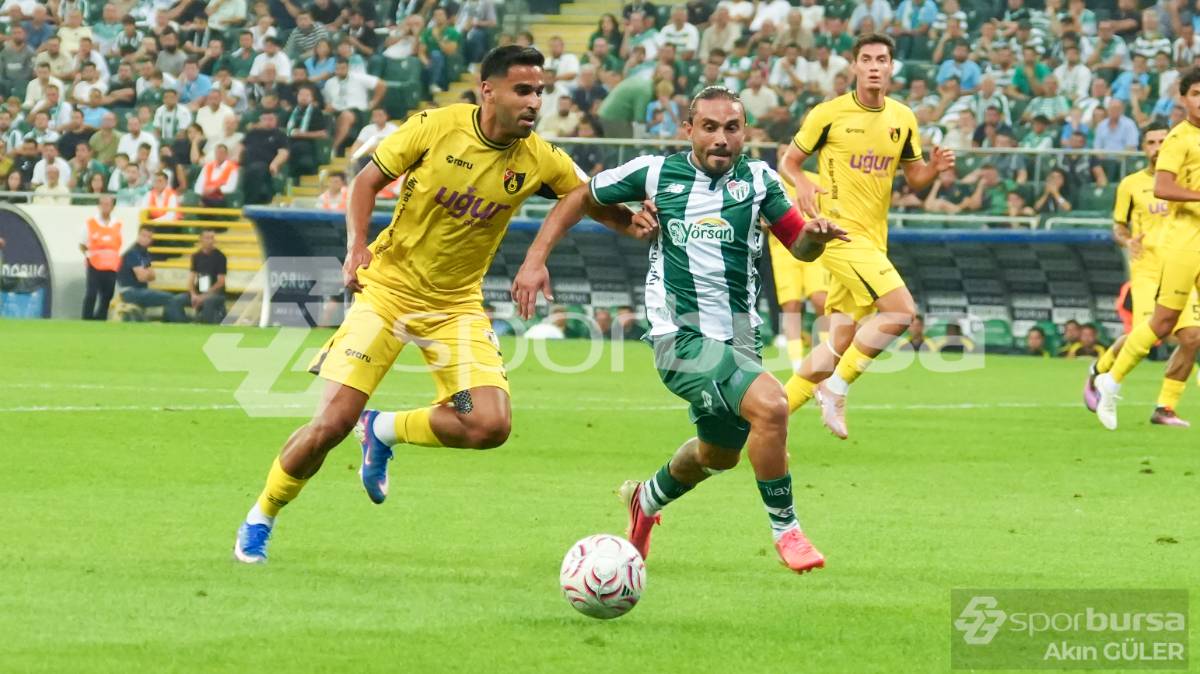 BURSASPOR - İSTANBULSPOR MAÇI FOTOĞRAFLARI