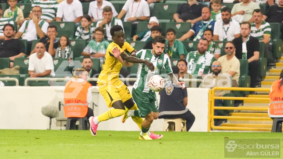 BURSASPOR - İSTANBULSPOR MAÇI FOTOĞRAFLARI