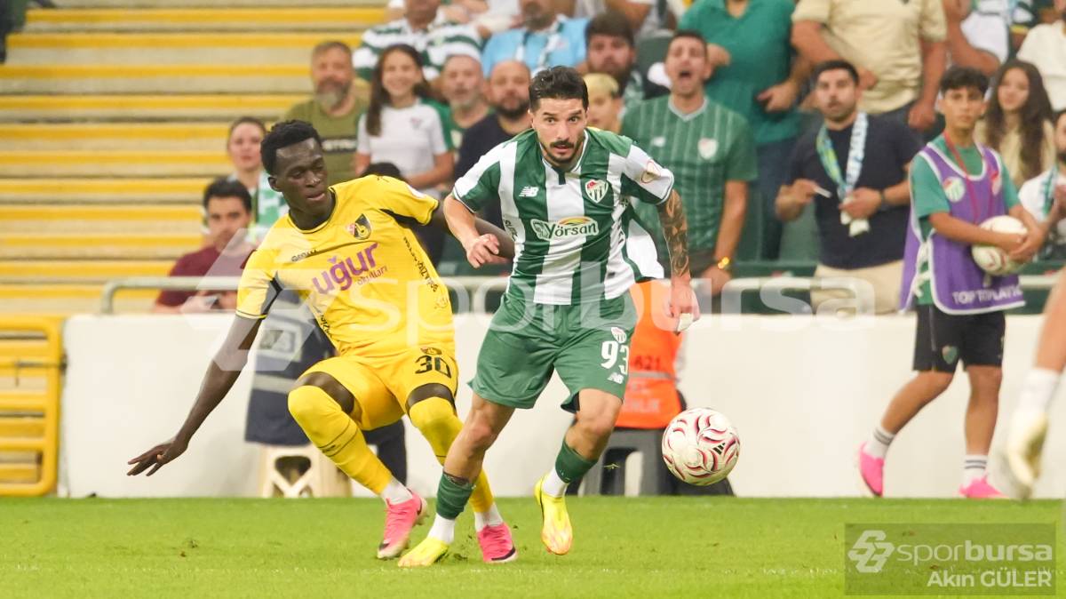 BURSASPOR - İSTANBULSPOR MAÇI FOTOĞRAFLARI