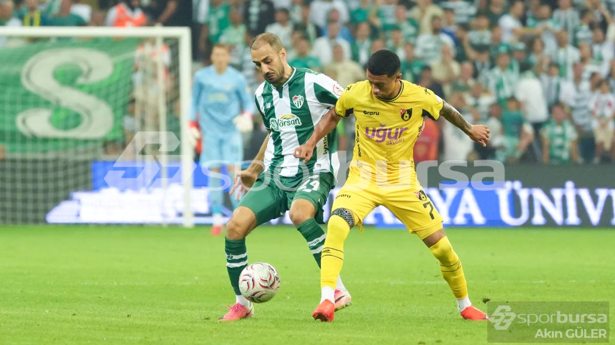 BURSASPOR - İSTANBULSPOR MAÇI FOTOĞRAFLARI