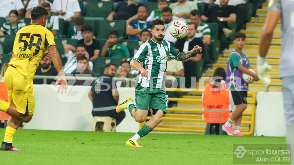 BURSASPOR - İSTANBULSPOR MAÇI FOTOĞRAFLARI