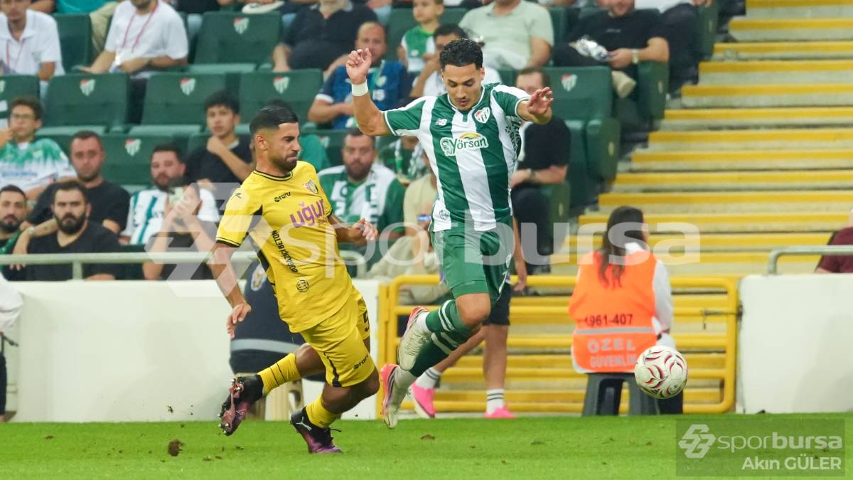 BURSASPOR - İSTANBULSPOR MAÇI FOTOĞRAFLARI