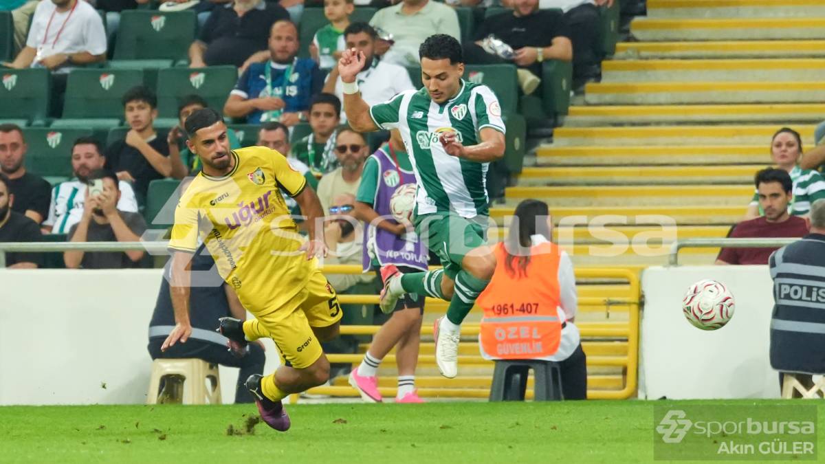 BURSASPOR - İSTANBULSPOR MAÇI FOTOĞRAFLARI