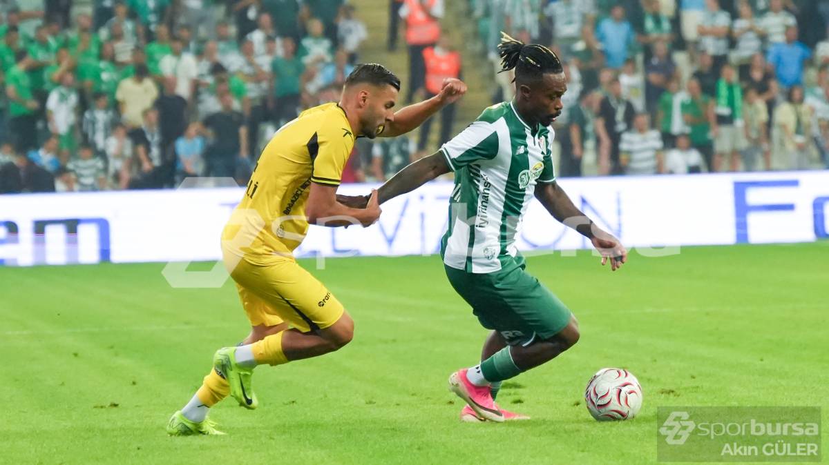 BURSASPOR - İSTANBULSPOR MAÇI FOTOĞRAFLARI