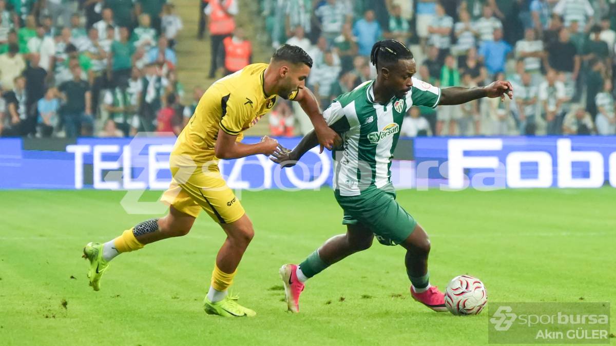 BURSASPOR - İSTANBULSPOR MAÇI FOTOĞRAFLARI