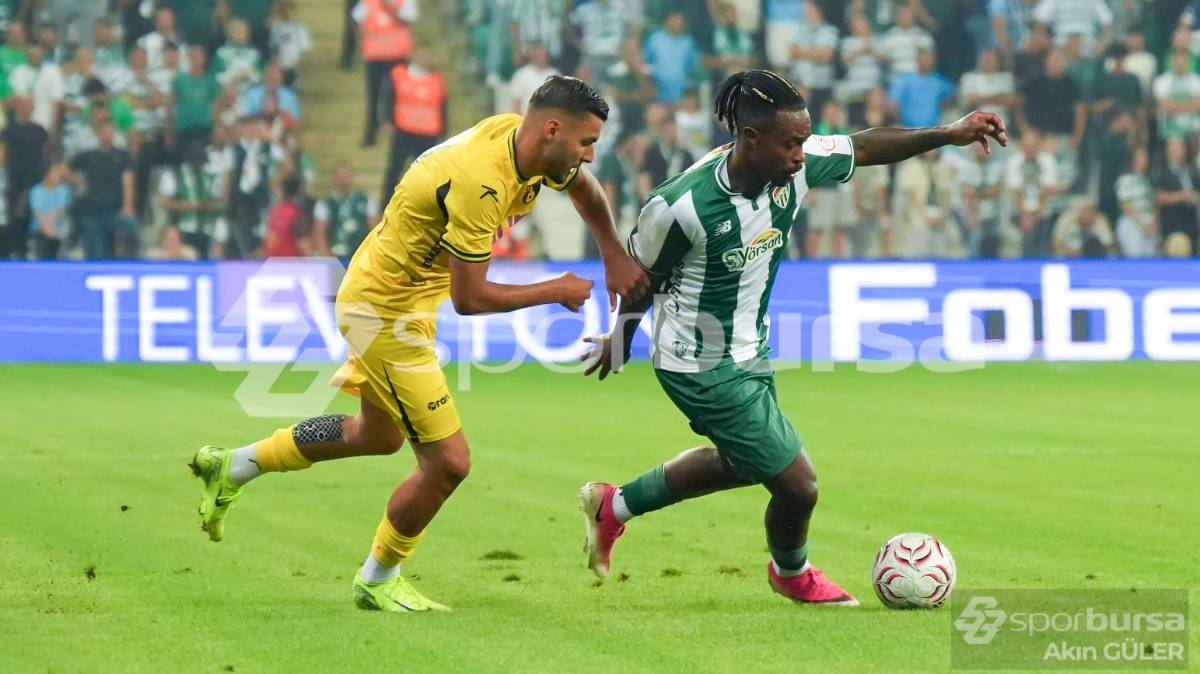 BURSASPOR - İSTANBULSPOR MAÇI FOTOĞRAFLARI