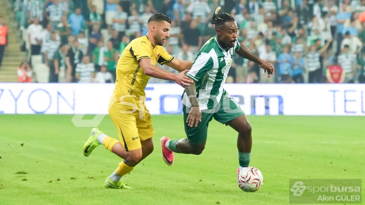 BURSASPOR - İSTANBULSPOR MAÇI FOTOĞRAFLARI