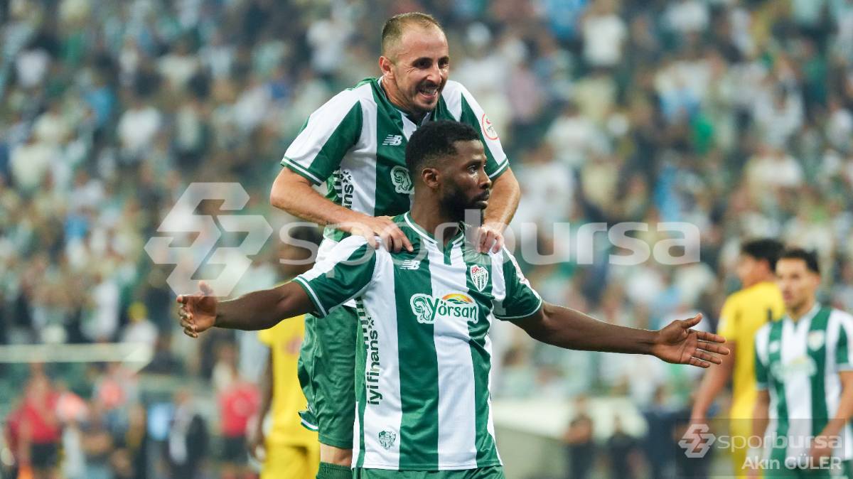 BURSASPOR - İSTANBULSPOR MAÇI FOTOĞRAFLARI