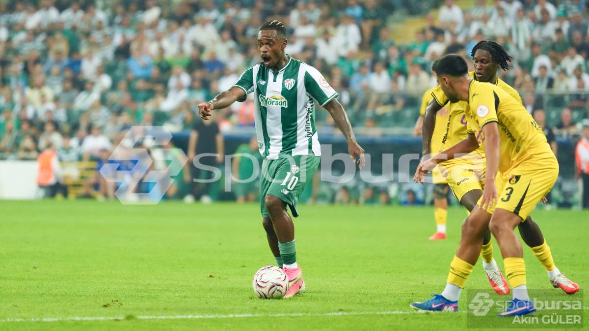 BURSASPOR - İSTANBULSPOR MAÇI FOTOĞRAFLARI