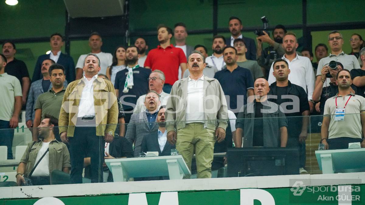 BURSASPOR - İSTANBULSPOR MAÇI FOTOĞRAFLARI
