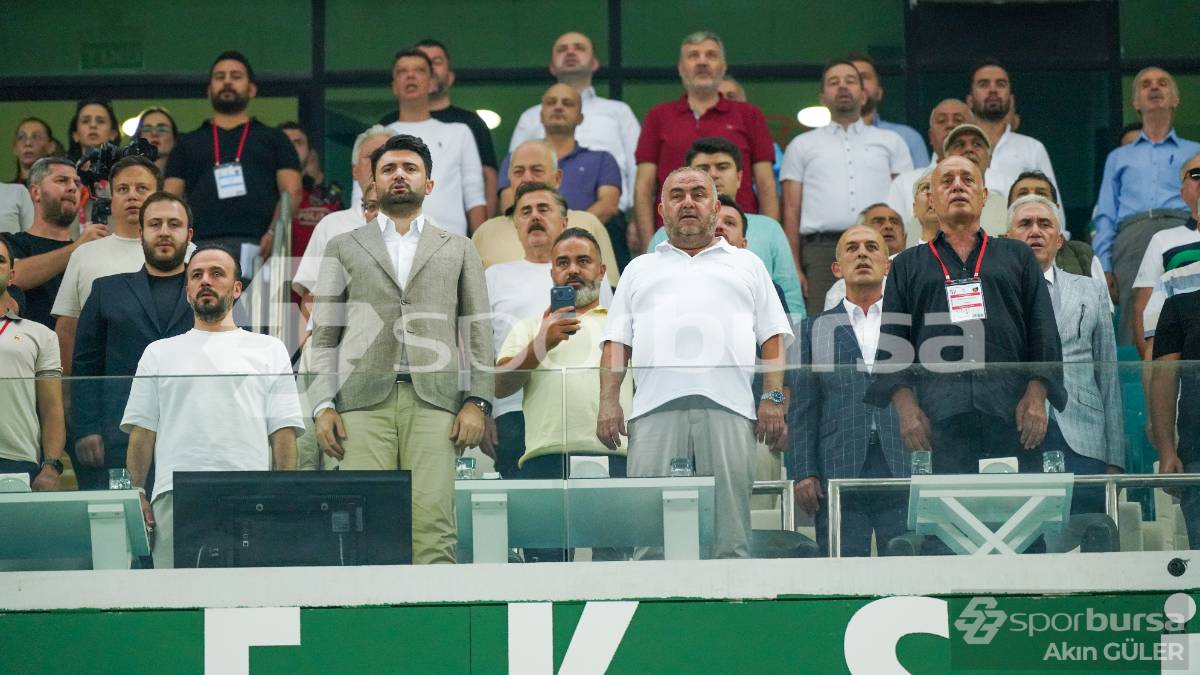 BURSASPOR - İSTANBULSPOR MAÇI FOTOĞRAFLARI