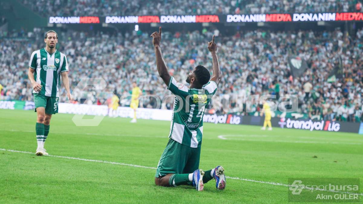 BURSASPOR -  ESENLER EROKSPOR MAÇ FOTOĞRAFLARI