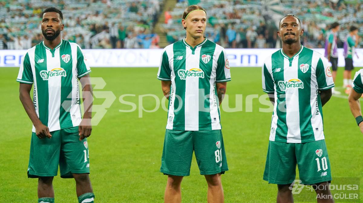 BURSASPOR -  ESENLER EROKSPOR MAÇ FOTOĞRAFLARI