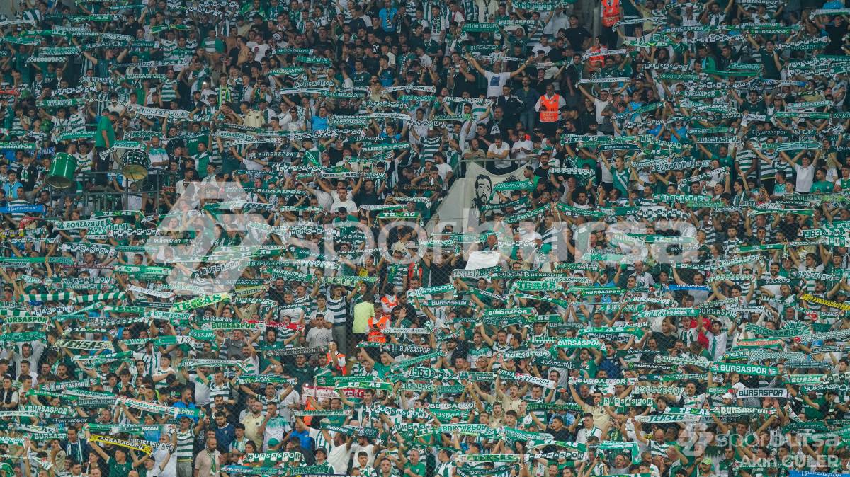 BURSASPOR -  ESENLER EROKSPOR MAÇ FOTOĞRAFLARI