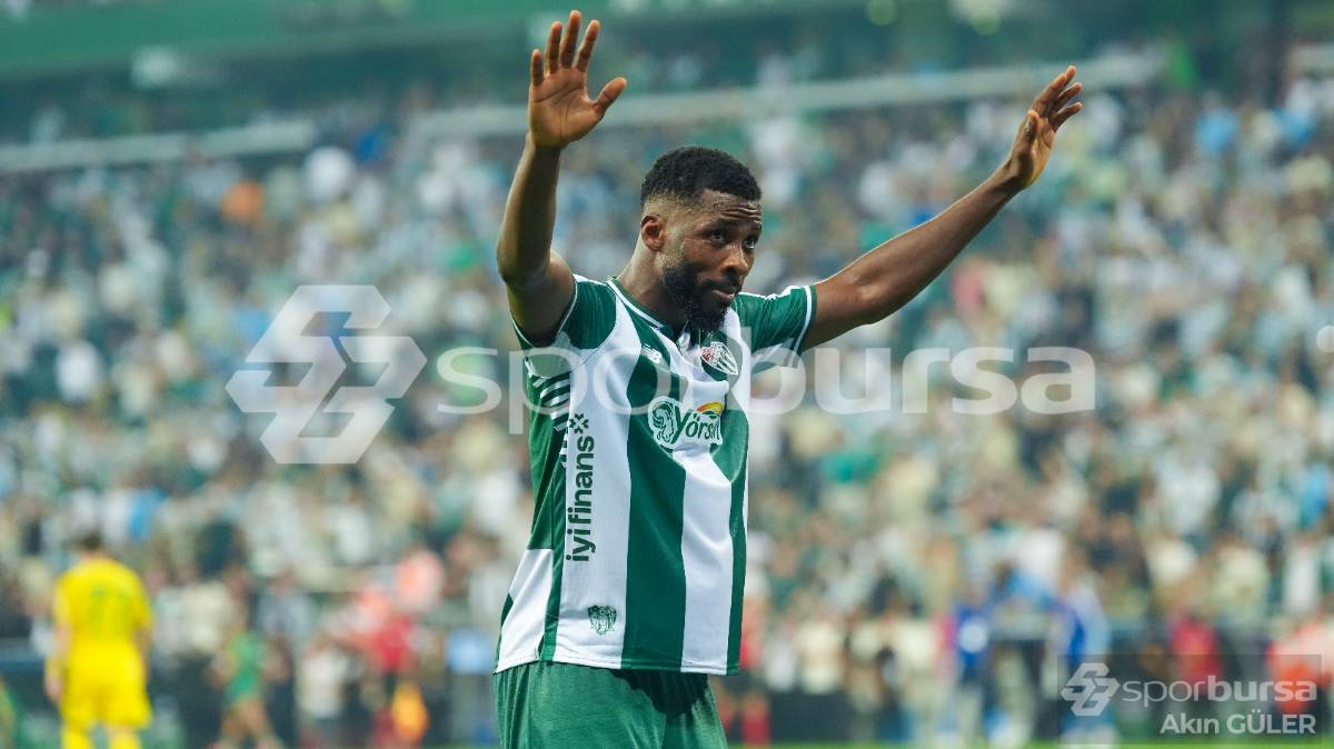 BURSASPOR -  ESENLER EROKSPOR MAÇ FOTOĞRAFLARI
