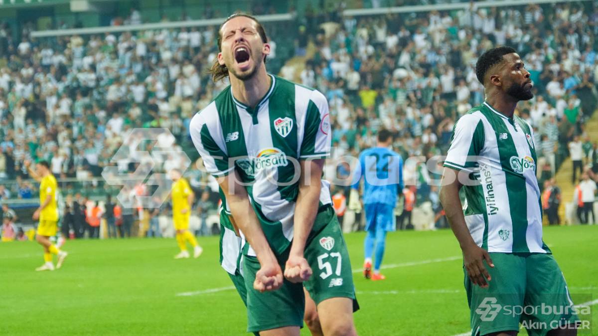 BURSASPOR -  ESENLER EROKSPOR MAÇ FOTOĞRAFLARI