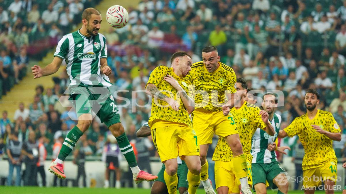 BURSASPOR -  ESENLER EROKSPOR MAÇ FOTOĞRAFLARI