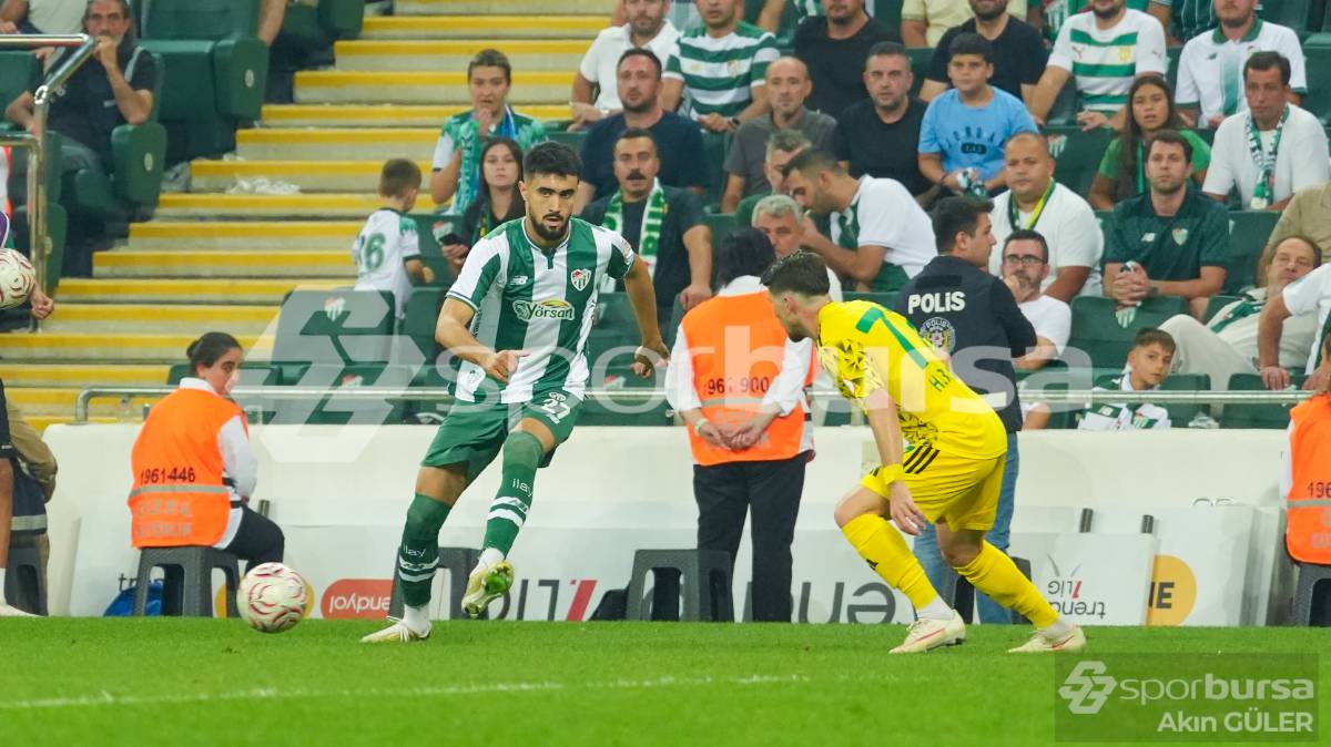 BURSASPOR -  ESENLER EROKSPOR MAÇ FOTOĞRAFLARI