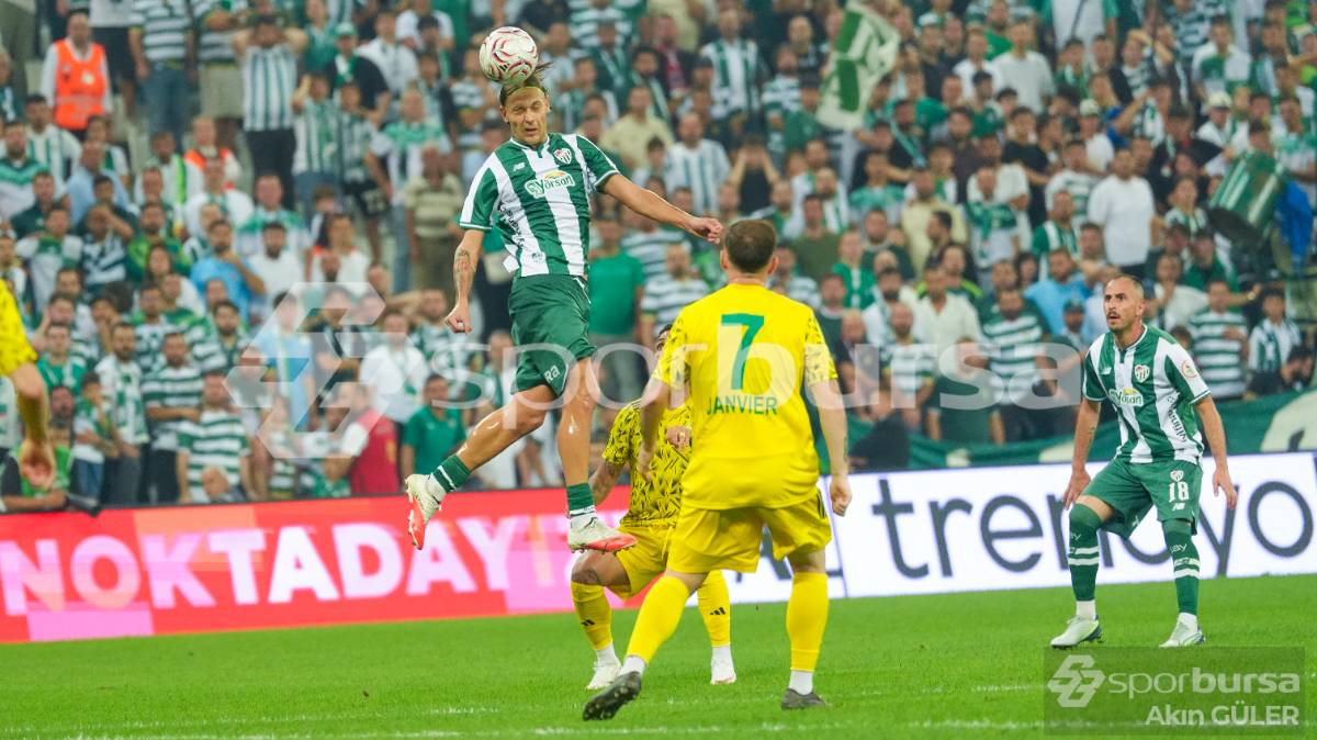 BURSASPOR -  ESENLER EROKSPOR MAÇ FOTOĞRAFLARI