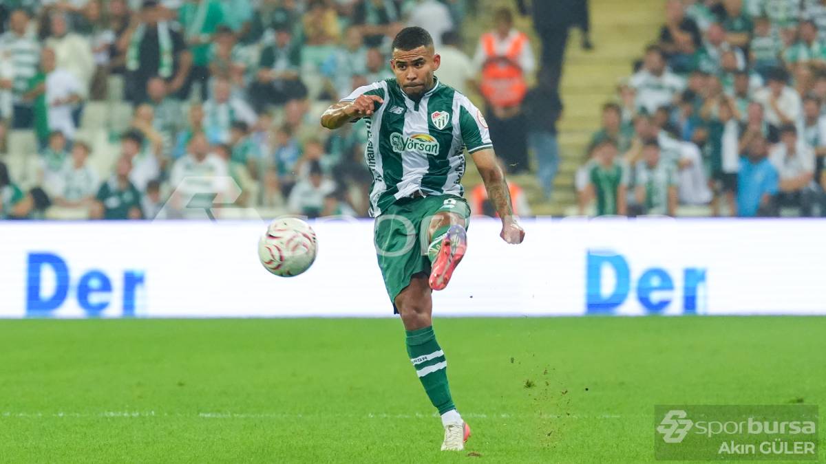 BURSASPOR -  ESENLER EROKSPOR MAÇ FOTOĞRAFLARI