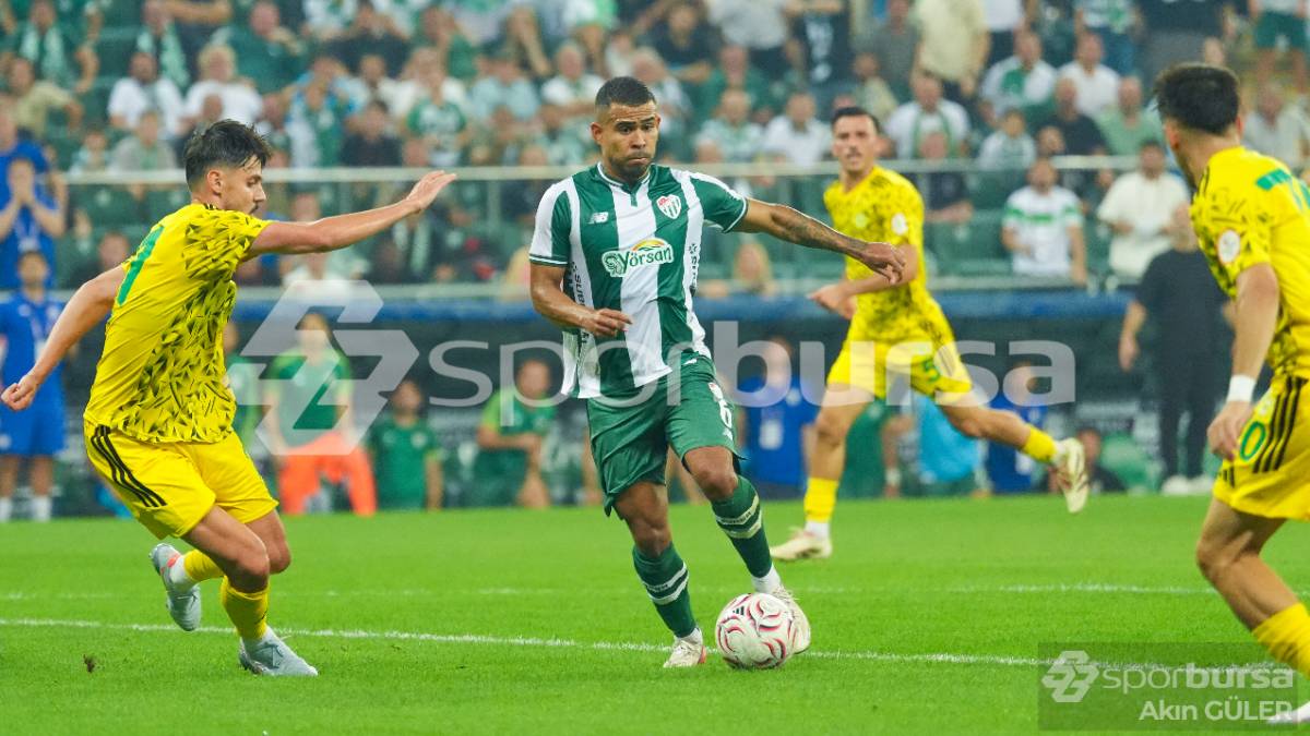 BURSASPOR -  ESENLER EROKSPOR MAÇ FOTOĞRAFLARI