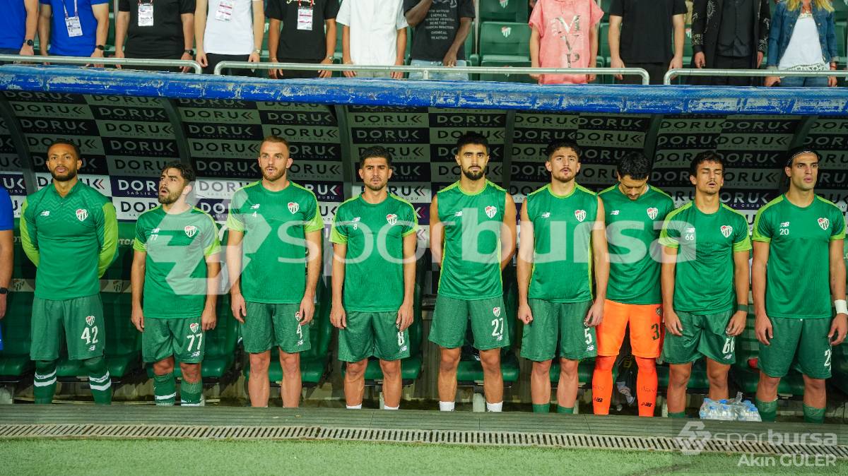 BURSASPOR -  ESENLER EROKSPOR MAÇ FOTOĞRAFLARI
