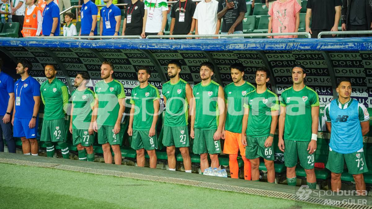 BURSASPOR -  ESENLER EROKSPOR MAÇ FOTOĞRAFLARI