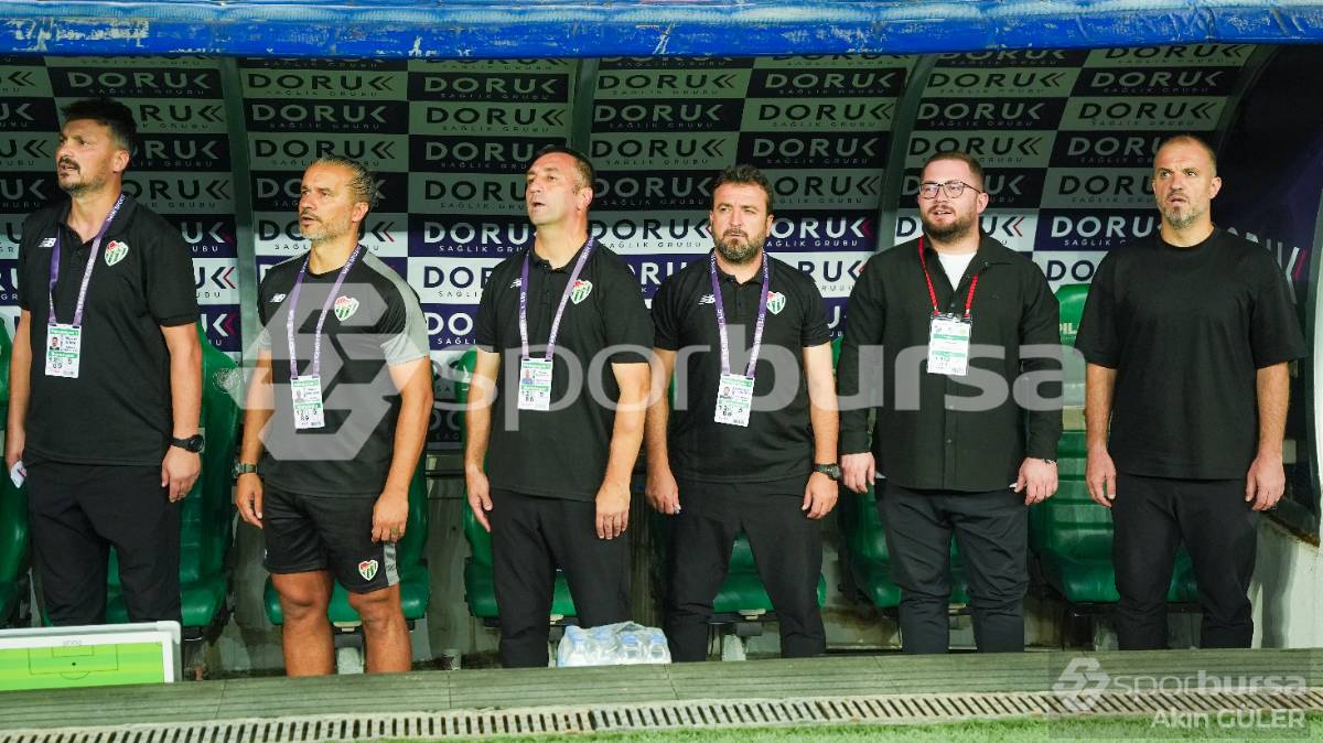 BURSASPOR -  ESENLER EROKSPOR MAÇ FOTOĞRAFLARI