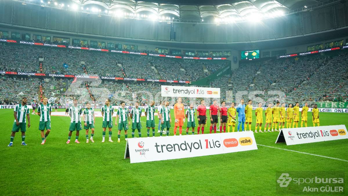 BURSASPOR -  ESENLER EROKSPOR MAÇ FOTOĞRAFLARI