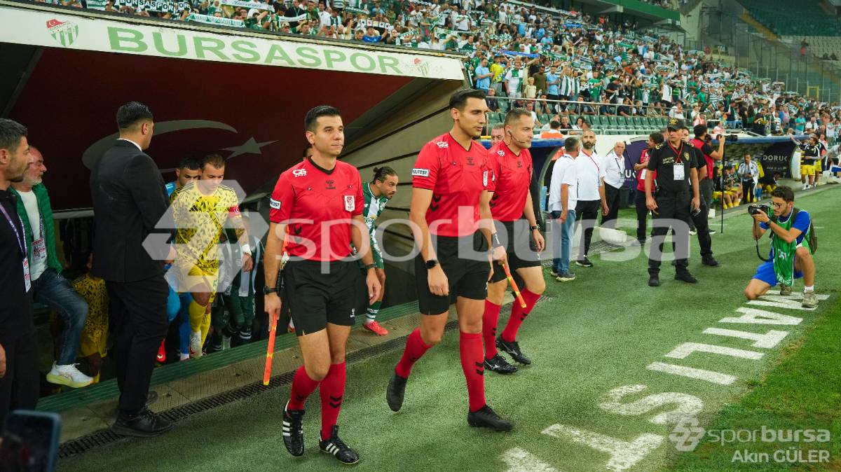 BURSASPOR -  ESENLER EROKSPOR MAÇ FOTOĞRAFLARI