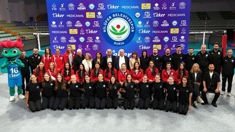 Nilüfer Belediyespor Eker yeni sezona hazır! Yeni kadro medyaya tanıtıldı