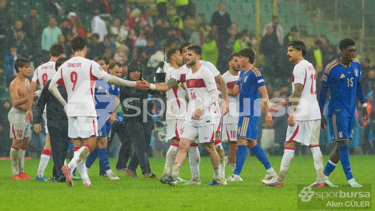 TÜRKİYE - İTALYA MAÇ FOTOĞRAFLARI
